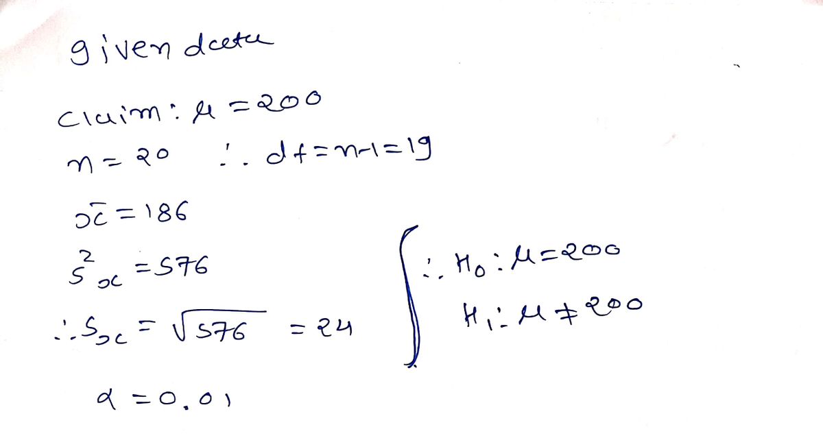 Statistics homework question answer, step 1, image 1